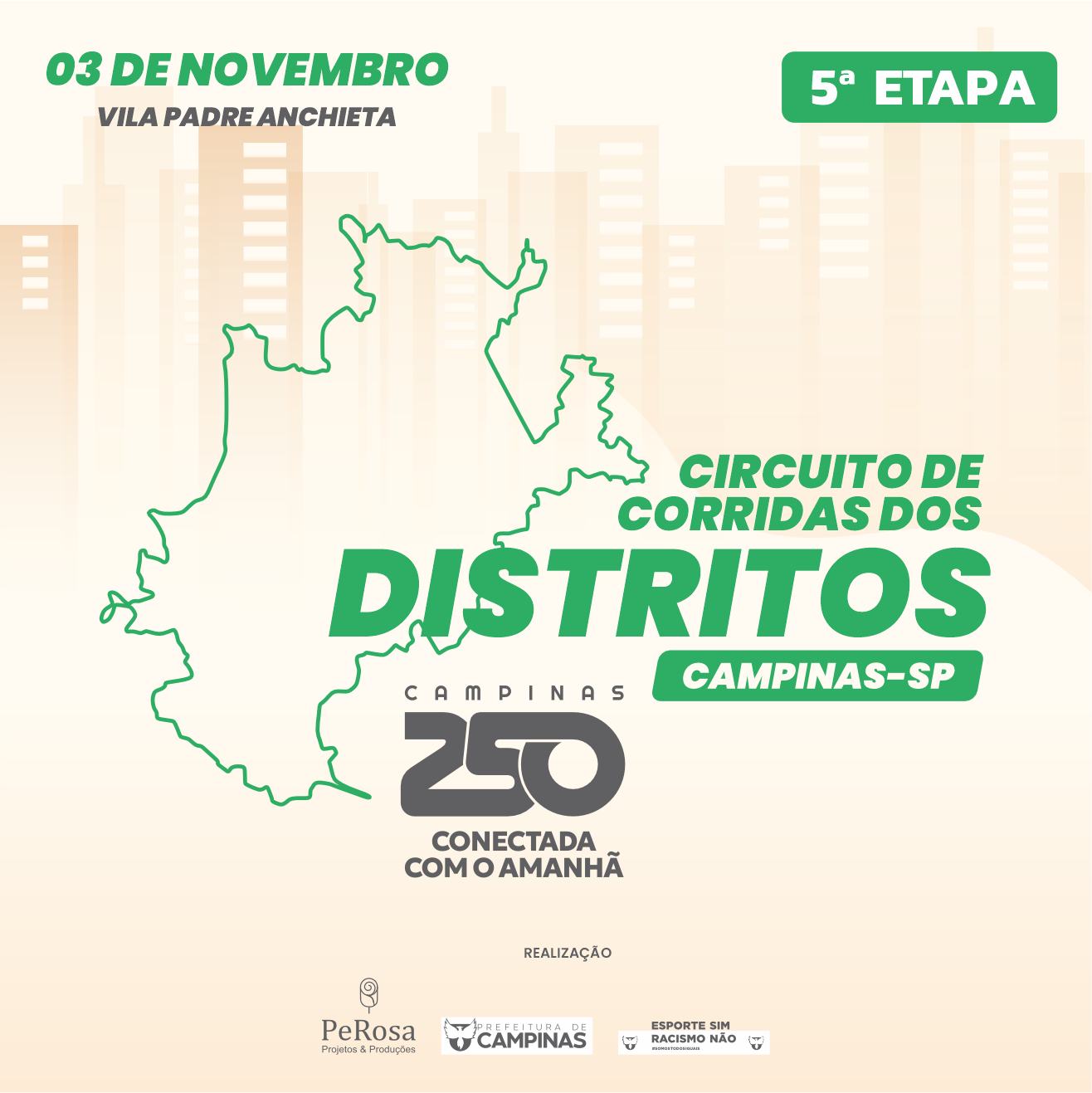 CIRCUITO DE CORRIDAS DOS DISTRITOS - ETAPA PADRE ANCHIETA