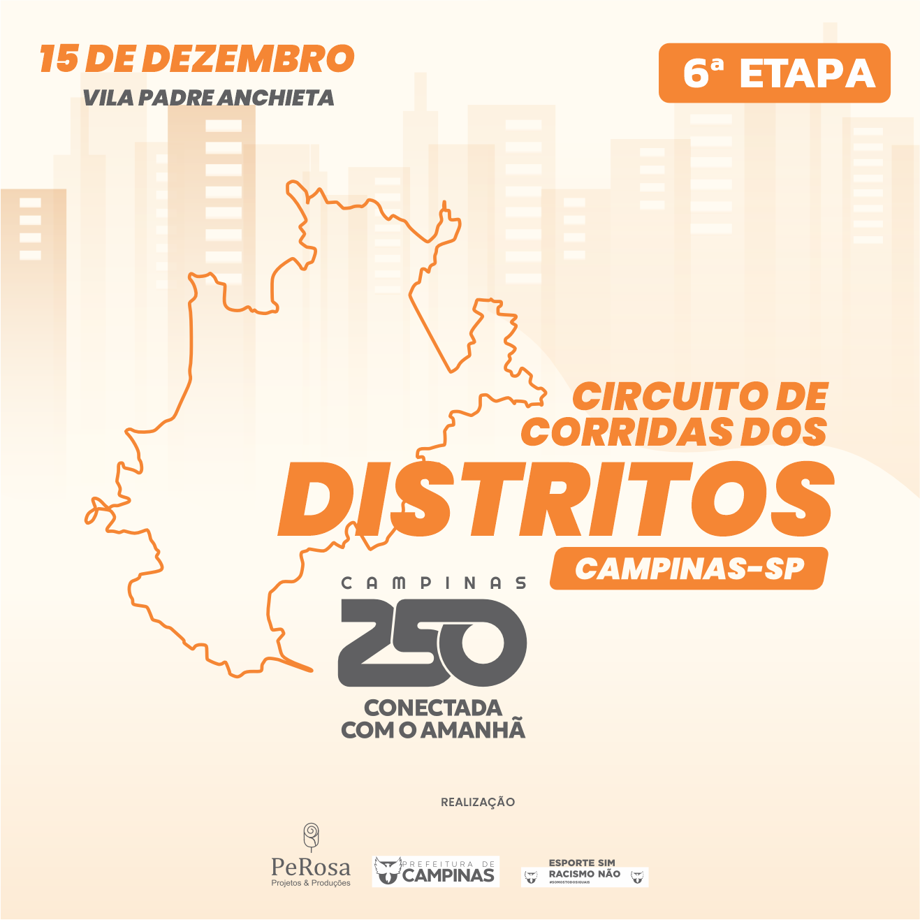 CIRCUITO DE CORRIDAS DOS DISTRITOS - ETAPA JOAQUIM EGIDIO